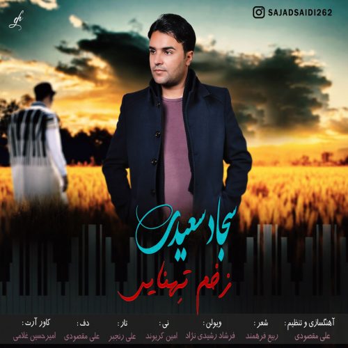 دانلود آهنگ جدید سجاد سعیدی زخم تهنایی
